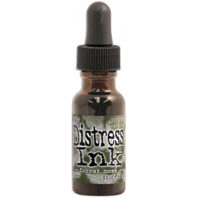 Distress ink Reinkers - Tim Holtz- couleur «Forest Moss»